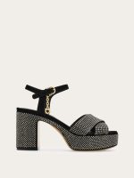 Ferragamo Crystal platform sandal